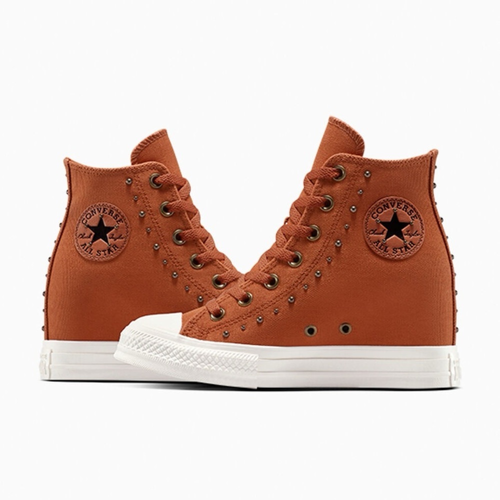 Converse Chuck Taylor All Star Wedge Platform Studded - Picture 6 of 10